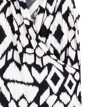 Crinkle Pleat Knit - Crossover Tulip Hem Dress - Aztec - Final Sale! | Clara Sunwoo