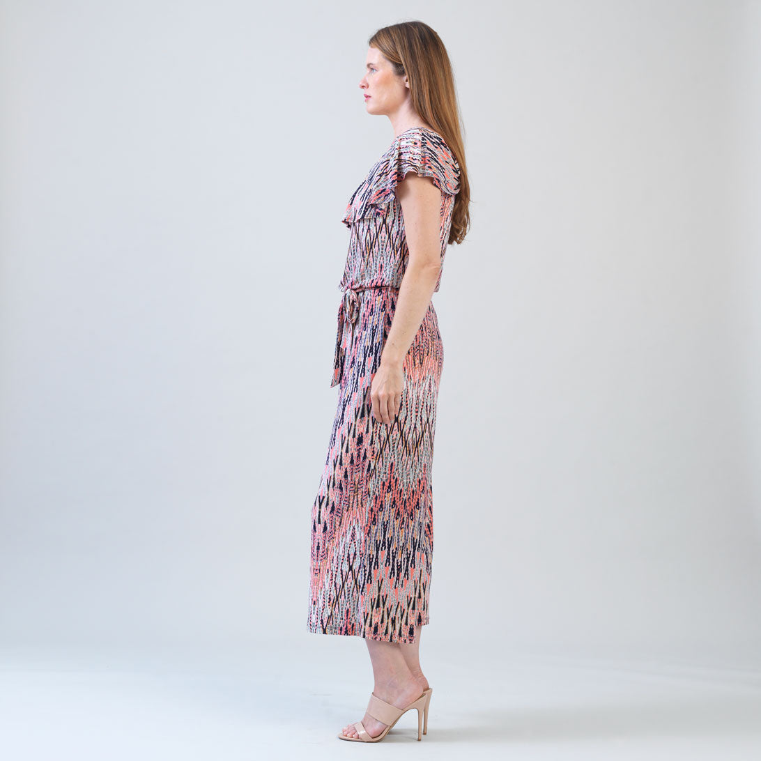 Ruffle Off Shoulder Pocket Jumpsuit - Boho Weave - Final Sale! | Clara Sunwoo