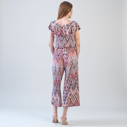 Ruffle Off Shoulder Pocket Jumpsuit - Boho Weave - Final Sale! | Clara Sunwoo