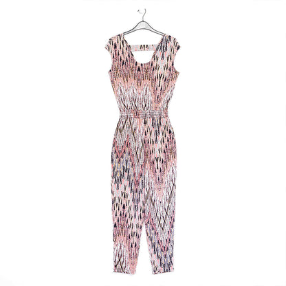 Back Cut Out Jogger Pocket Jumpsuit - Boho Weave - Final Sale! | Clara Sunwoo