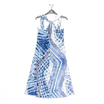 Grecian Halter Swing Dress - Acid Wash - Final Sale! | Clara Sunwoo