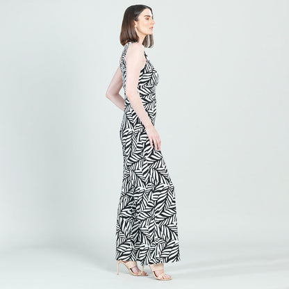 Signature Jumpsuit - Leaf Stripe - Final Sale! | Clara Sunwoo