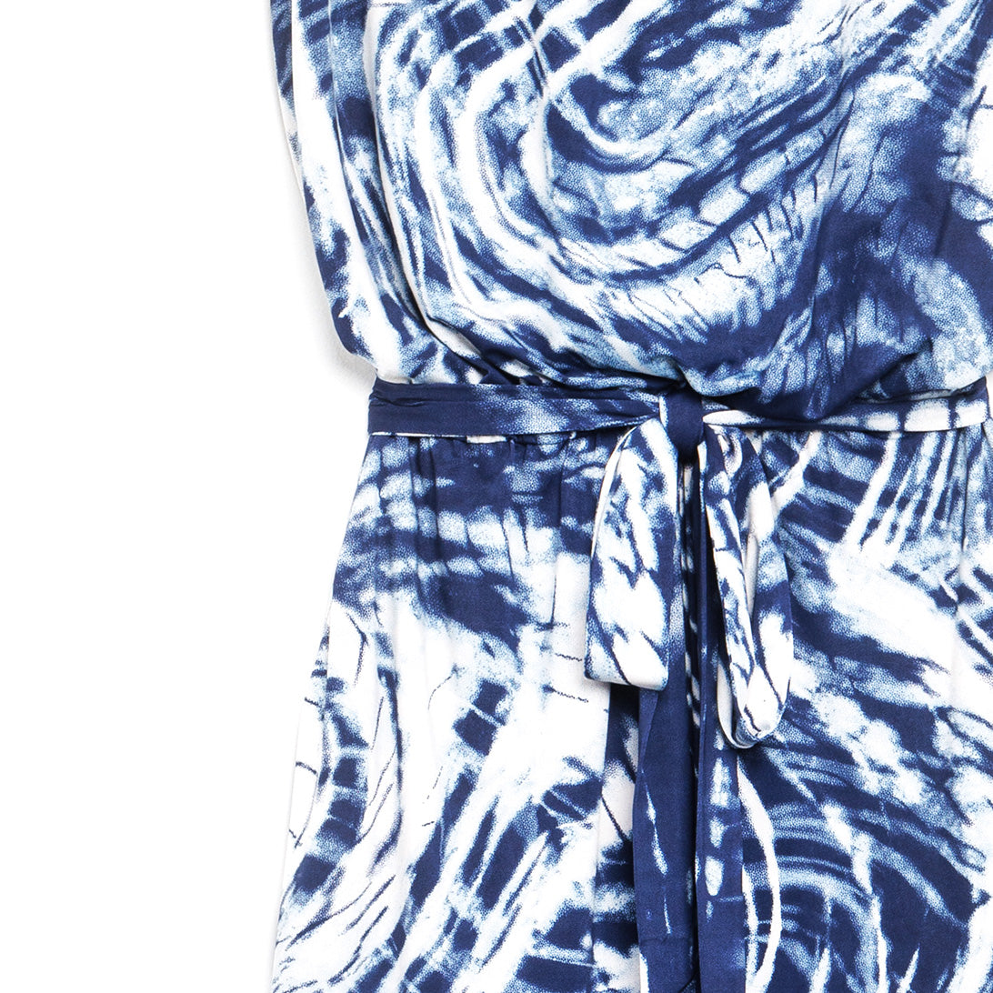 Butter Knit - Tube Top Pocket Jumpsuit - Swirl Wave - Final Sale! | Clara Sunwoo