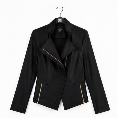 Liquid Leather™ Signature Jacket - Black | Clara Sunwoo