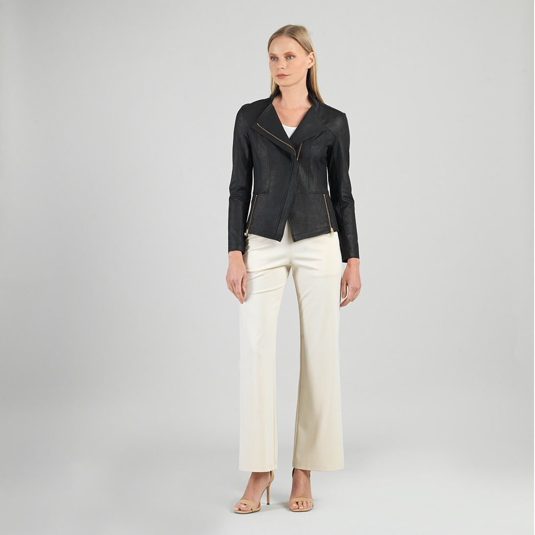 Liquid Leather™ Signature Jacket - Black | Clara Sunwoo