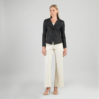 Liquid Leather™ Signature Jacket - Black | Clara Sunwoo
