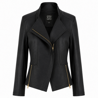 Liquid Leather™ Signature Jacket - Black | Clara Sunwoo