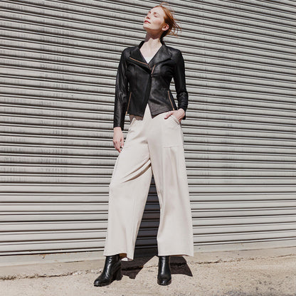 Liquid Leather™ Signature Jacket - Black | Clara Sunwoo