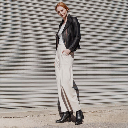 Liquid Leather™ Signature Jacket - Black | Clara Sunwoo