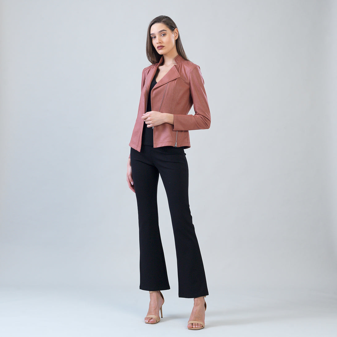 Liquid Leather™ Signature Jacket - Tan | Clara Sunwoo