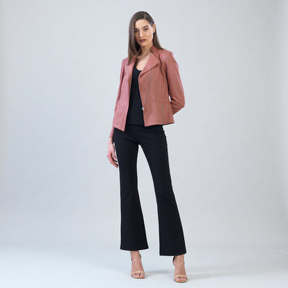Liquid Leather™ Signature Jacket - Tan | Clara Sunwoo