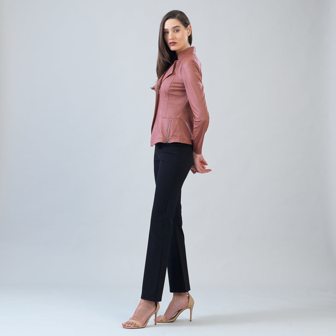 Liquid Leather™ Signature Jacket - Tan | Clara Sunwoo
