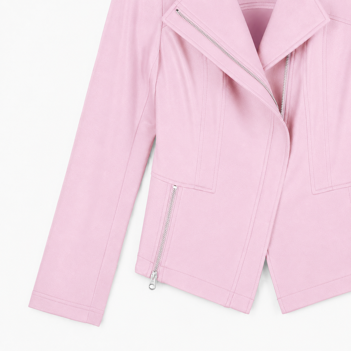 Liquid Leather™ Signature Jacket - Pink | Clara Sunwoo