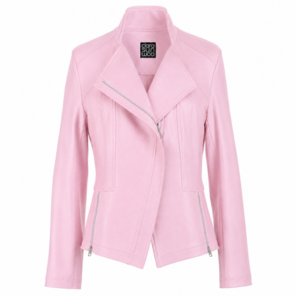 Liquid Leather™ Signature Jacket - Pink | Clara Sunwoo