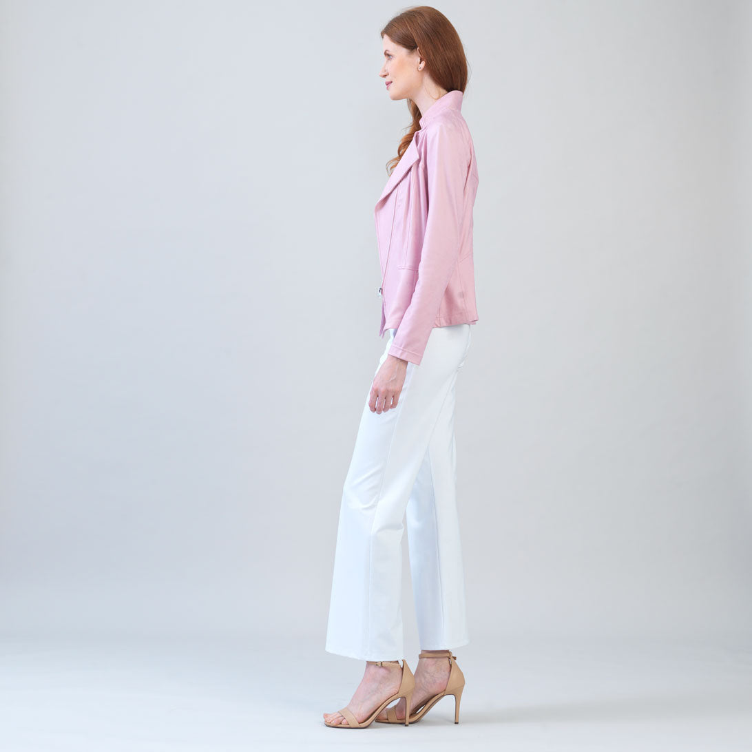 Liquid Leather™ Signature Jacket - Pink | Clara Sunwoo
