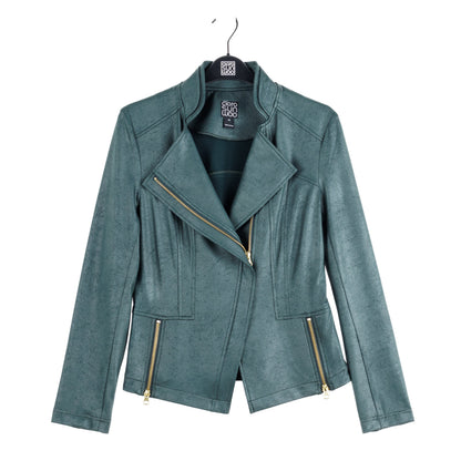 Liquid Leather™ Signature Jacket - Hunter Green | Clara Sunwoo