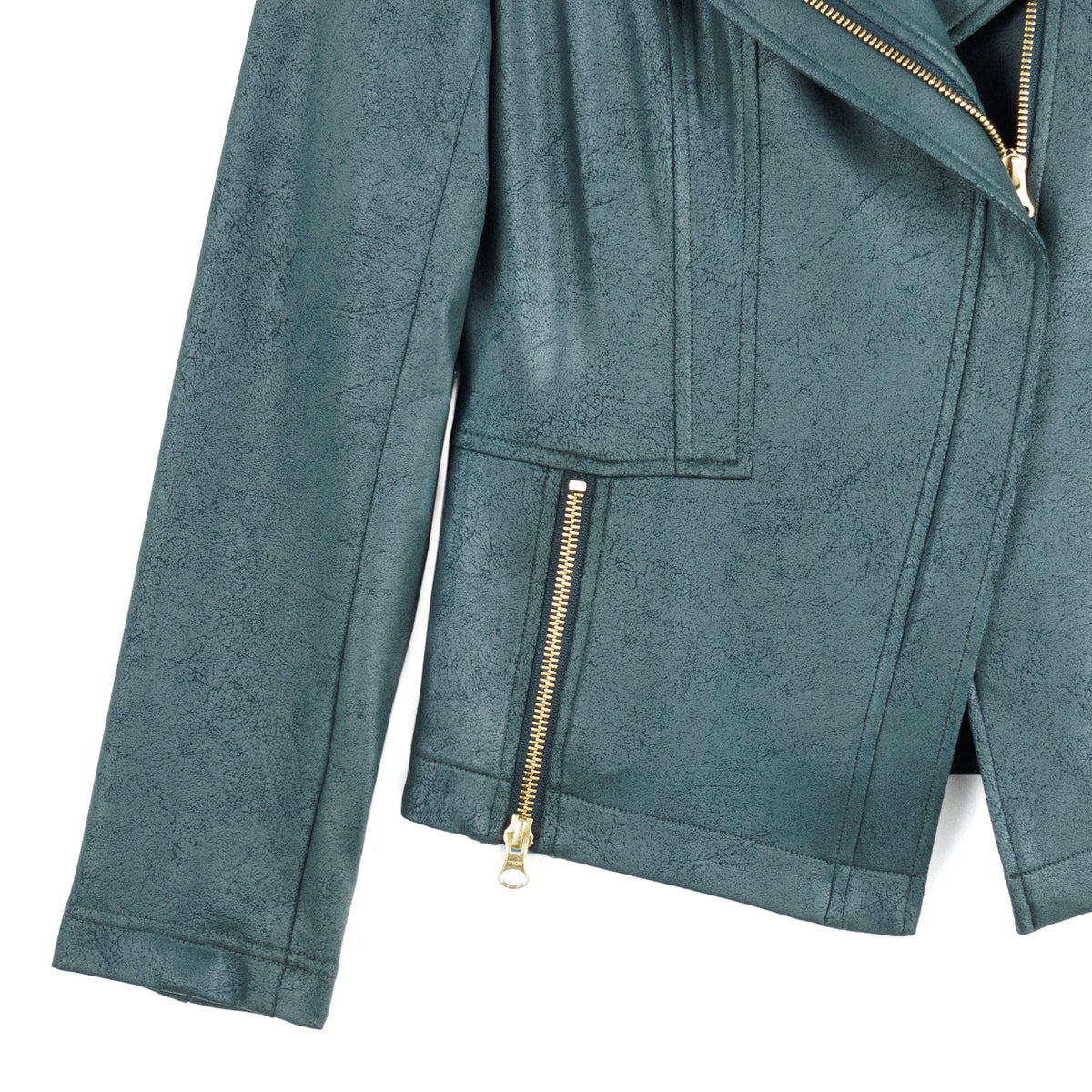 Liquid Leather™ Signature Jacket - Hunter Green | Clara Sunwoo
