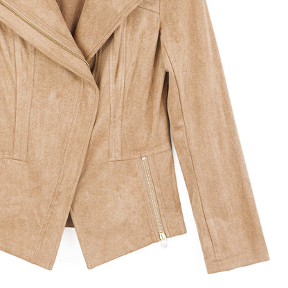 Soft Suede - Signature Jacket - Sand | Clara Sunwoo