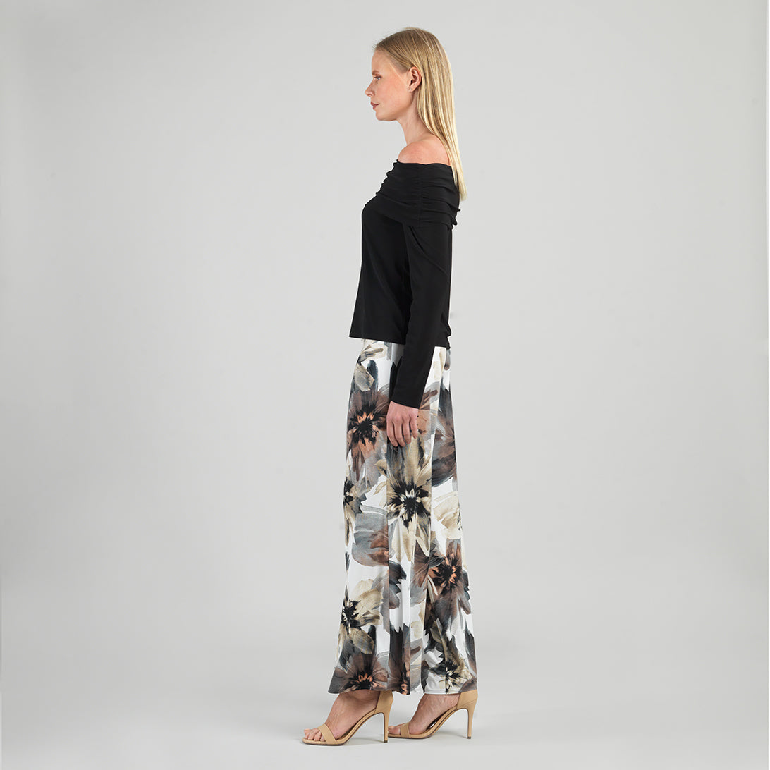 Ruched Off-Shoulder Top - Black - Final Sale | Clara Sunwoo