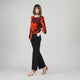 Floral Eclipse-Red