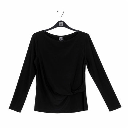 Side Twist Top - Black | Clara Sunwoo