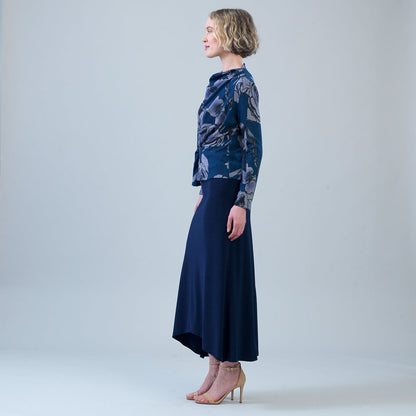 Ultra Cozy - Long Sleeve Loop Front Sweater Top - Rose Sketch - Final Sale | Clara Sunwoo