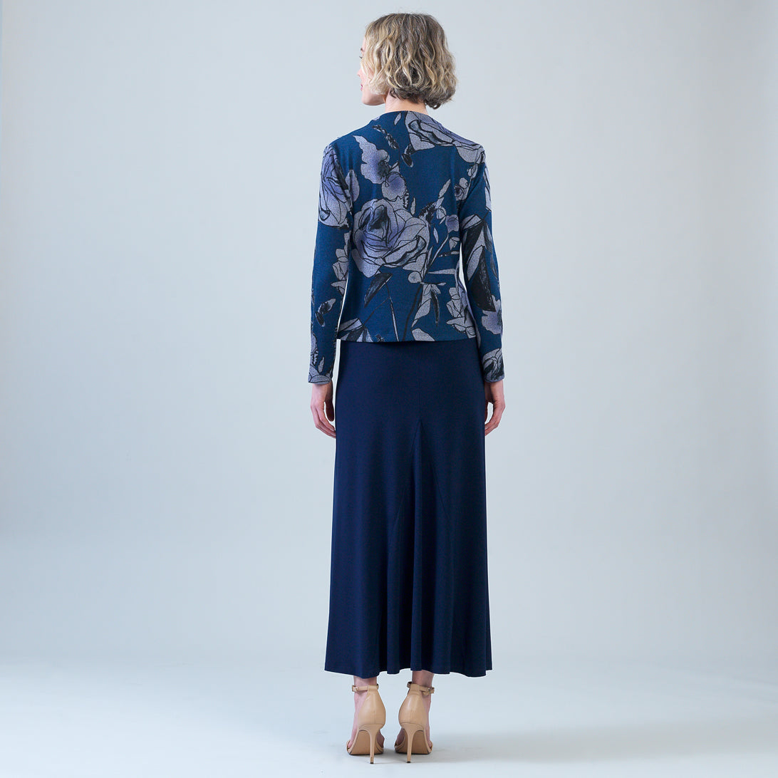 Ultra Cozy - Long Sleeve Loop Front Sweater Top - Rose Sketch - Final Sale | Clara Sunwoo