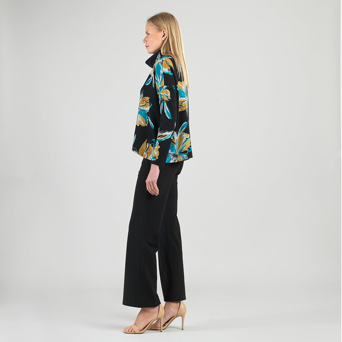 Cozy Knit - Textured Tipped Hem Sweater - Butterfly Orchid - Final Sale | Clara Sunwoo