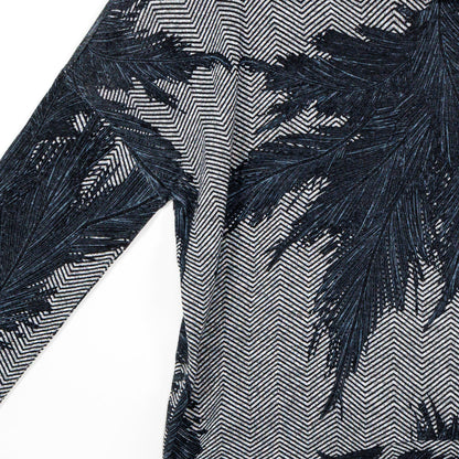 Lightweight Cozy - Banded Hemline Sweater - Feather Leaf - Final Sale! | Clara Sunwoo