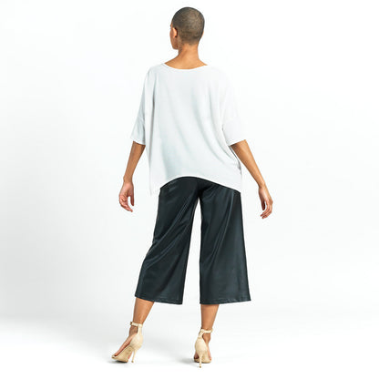Ultra Cozy - Side Tipped Sweater Top - Ivory - Final Sale! | Clara Sunwoo