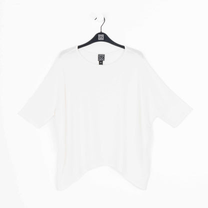 Ultra Cozy - Side Tipped Sweater Top - Ivory - Final Sale! | Clara Sunwoo