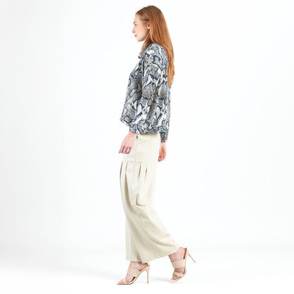 Cozy Texture - Tipped Hem Sweater - Python Scale - Final Sale! | Clara Sunwoo