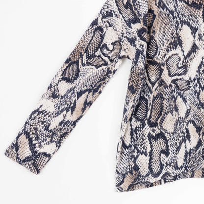 Cozy Texture - Tipped Hem Sweater - Python Scale - Final Sale! | Clara Sunwoo