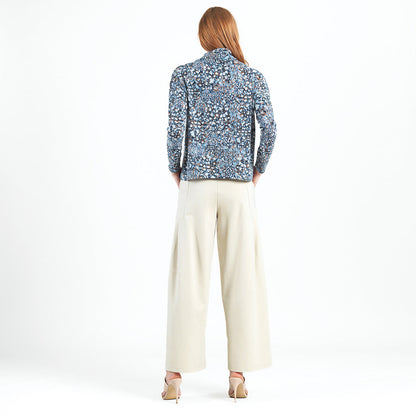 Cozy Texture - Textured Tipped Hem Sweater - Floral Puff - Final Sale! | Clara Sunwoo