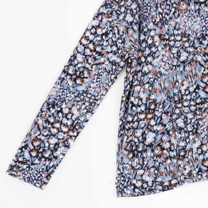 Cozy Texture - Textured Tipped Hem Sweater - Floral Puff - Final Sale! | Clara Sunwoo