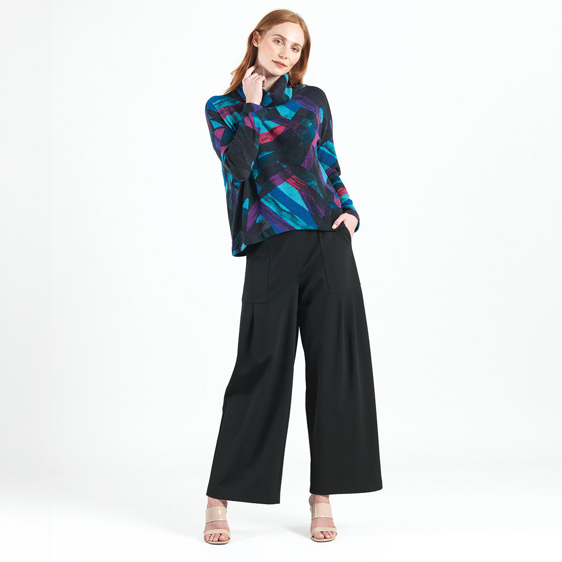 Lightweight Cozy - Tipped Hem Sweater - Ribbon Stripe - Final Sale! | Clara Sunwoo