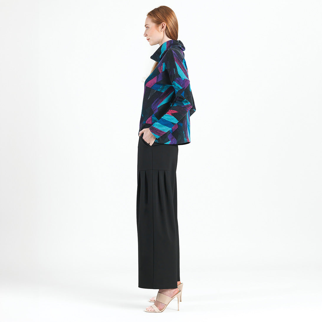 Lightweight Cozy - Tipped Hem Sweater - Ribbon Stripe - Final Sale! | Clara Sunwoo