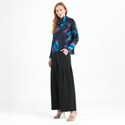 Lightweight Cozy - Tipped Hem Sweater - Ribbon Stripe - Final Sale! | Clara Sunwoo