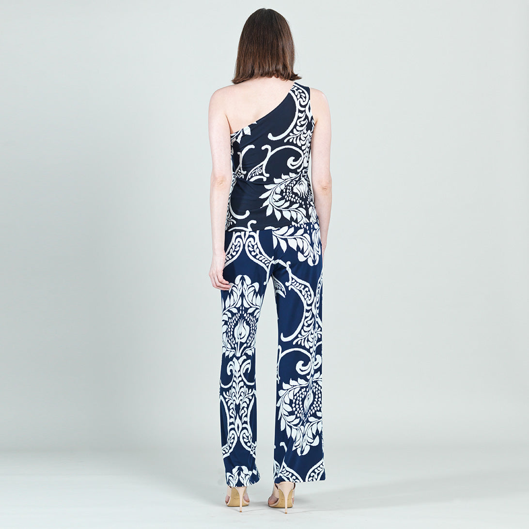 One Shoulder Top - Paisley Leaf - Final Sale! | Clara Sunwoo