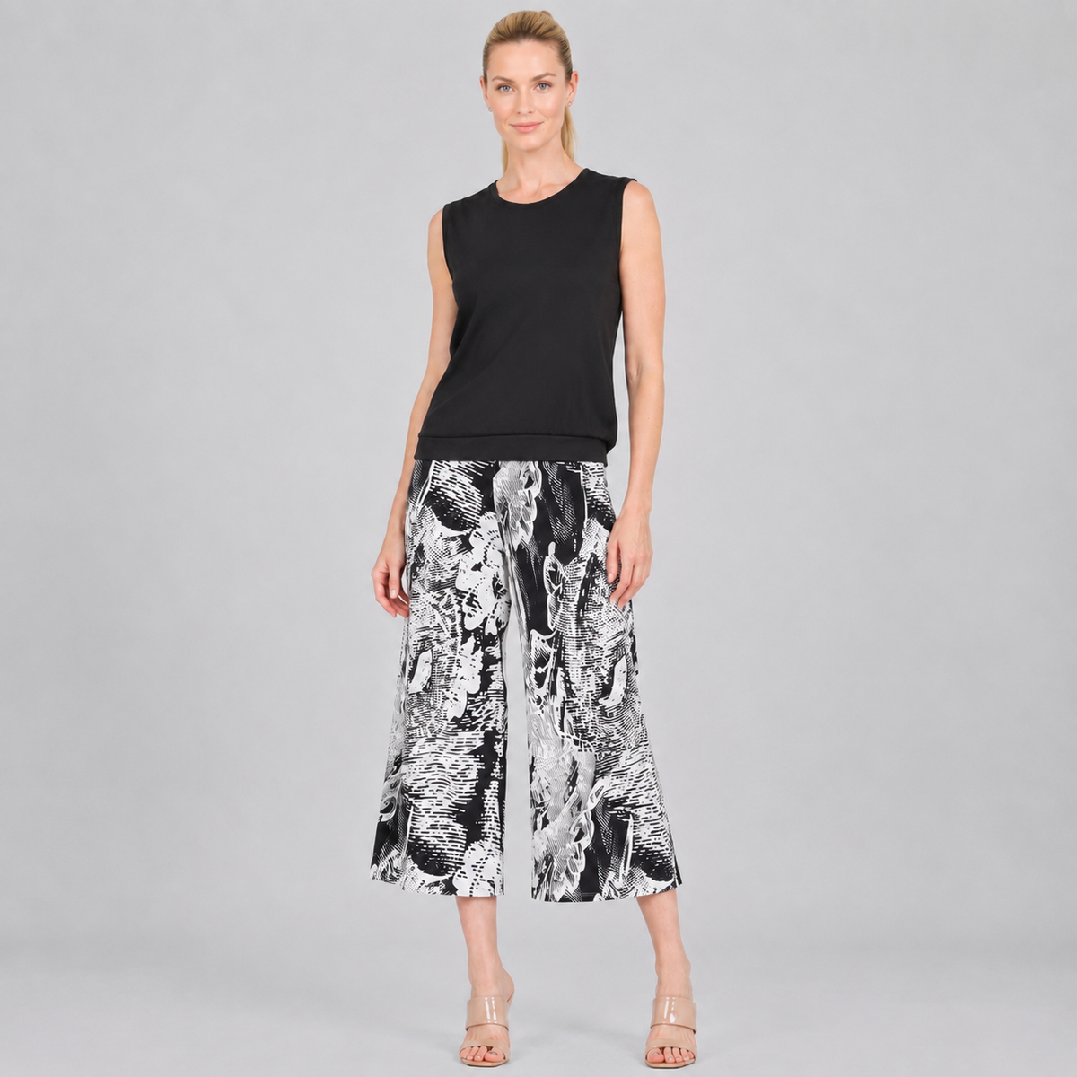Solid Blouse Tank - Black - Final Sale | Clara Sunwoo