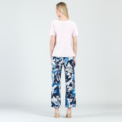 Side Cinched Flounce Sleeve Top - Rose - Final Sale! | Clara Sunwoo
