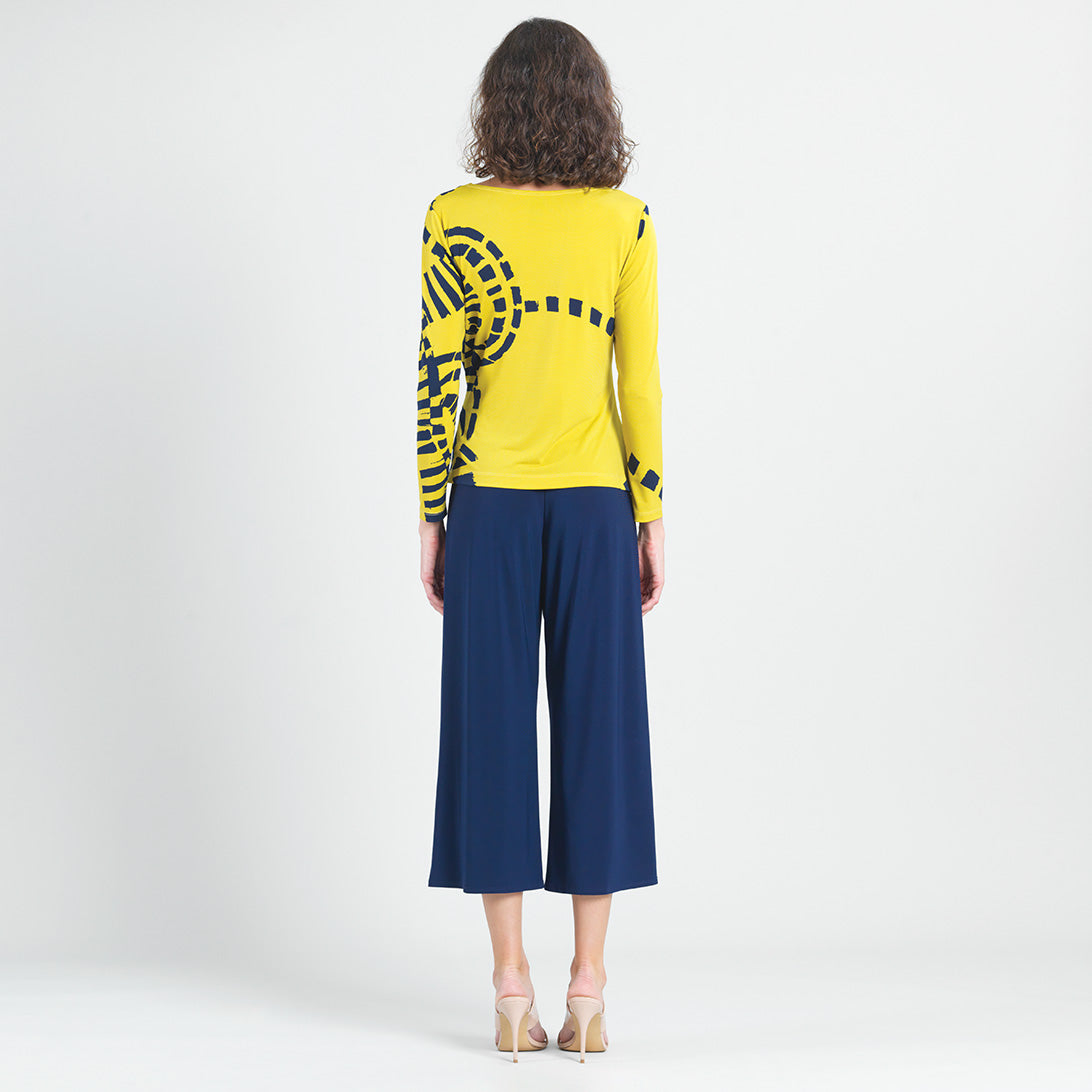 Side Tie Waist Top  - Track Line - Final Sale | Clara Sunwoo