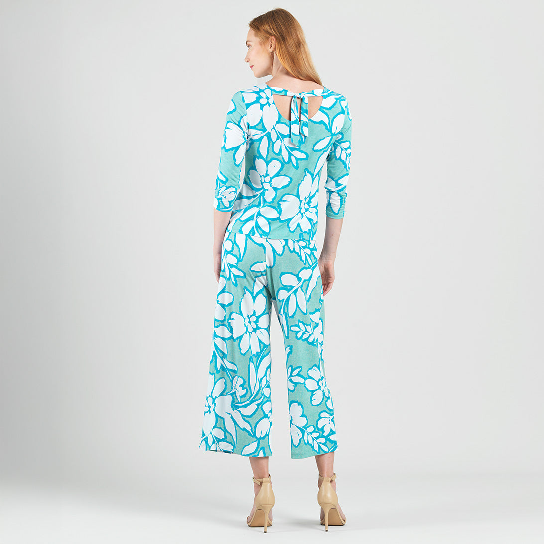Reversible Back Tie Top - Paradise Petal - Final Sale | Clara Sunwoo