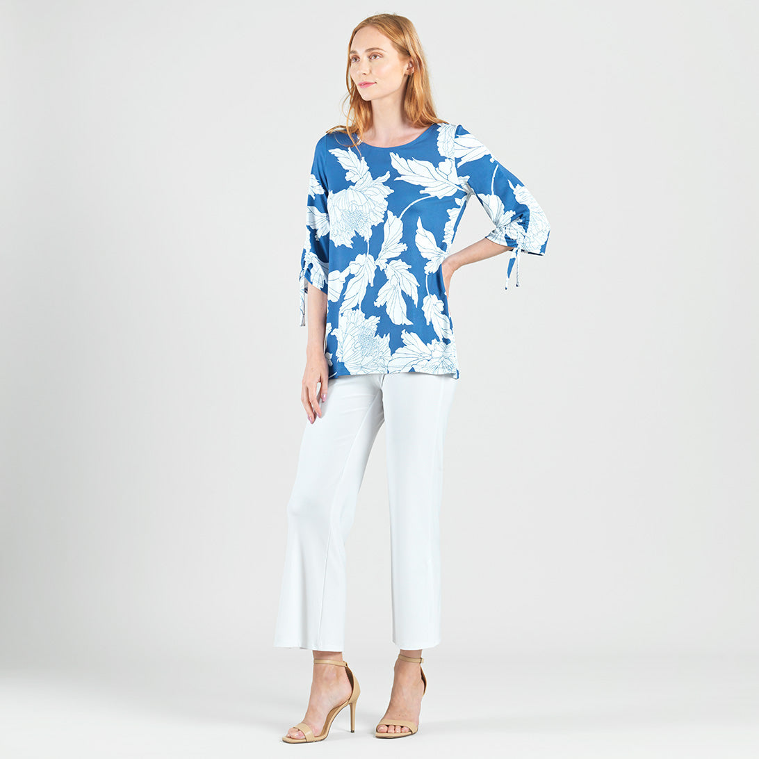 Butter Knit - Pull-Tie Cuff Tunic - Mum Sketch - Final Sale | Clara Sunwoo