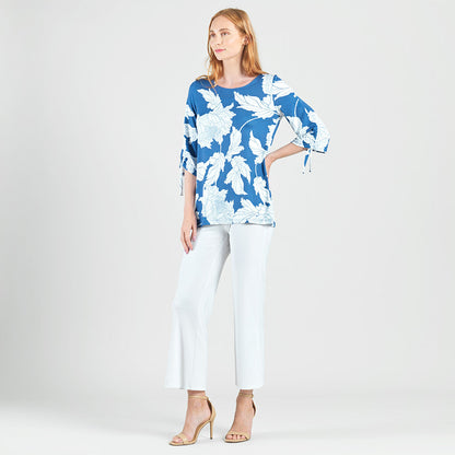 Butter Knit - Pull-Tie Cuff Tunic - Mum Sketch - Final Sale | Clara Sunwoo