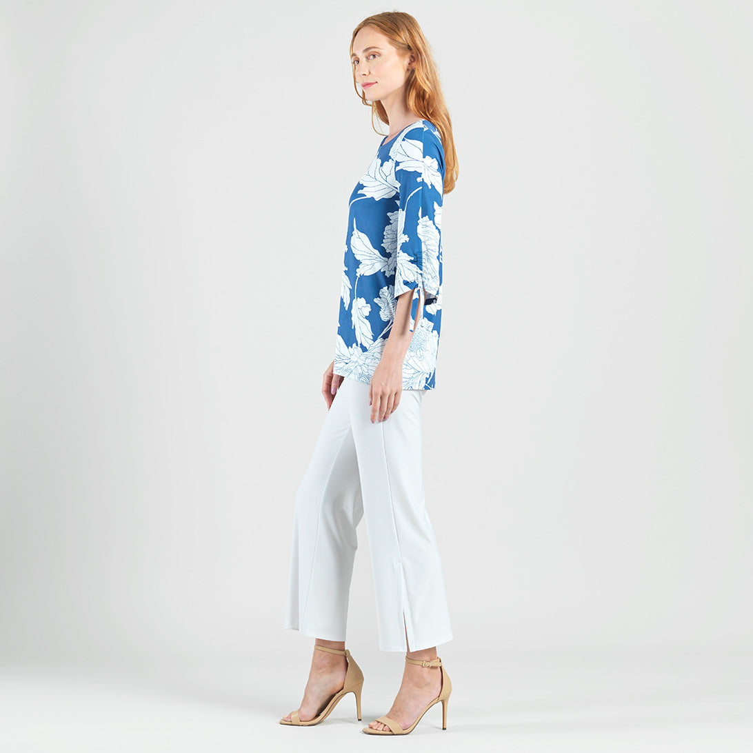 Butter Knit - Pull-Tie Cuff Tunic - Mum Sketch - Final Sale | Clara Sunwoo