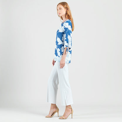 Butter Knit - Pull-Tie Cuff Tunic - Mum Sketch - Final Sale | Clara Sunwoo