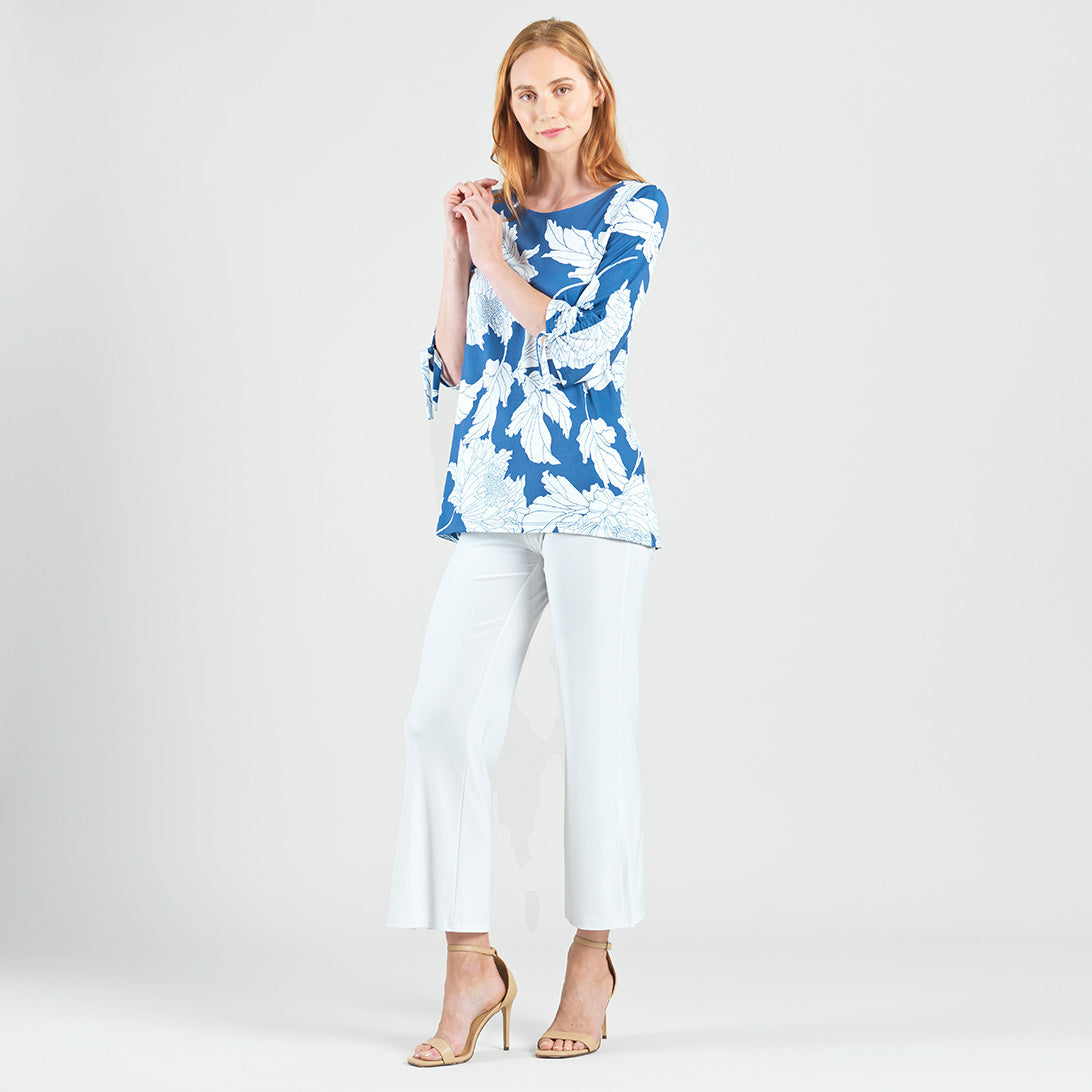 Butter Knit - Pull-Tie Cuff Tunic - Mum Sketch - Final Sale | Clara Sunwoo