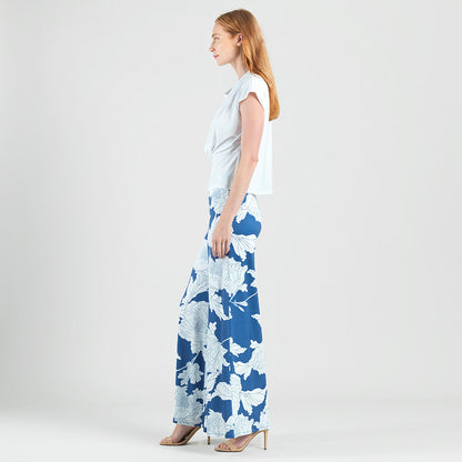 Drape Neck Loop Front Top - White - Final Sale | Clara Sunwoo