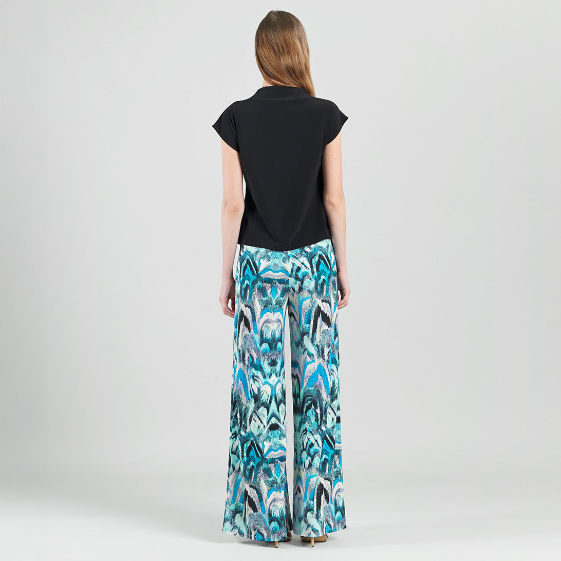 Drape Neck Loop Front Top - Black - Final Sale | Clara Sunwoo